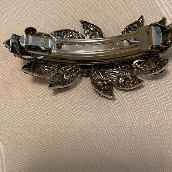 Vintage Barrette with Rhinestones main image 6